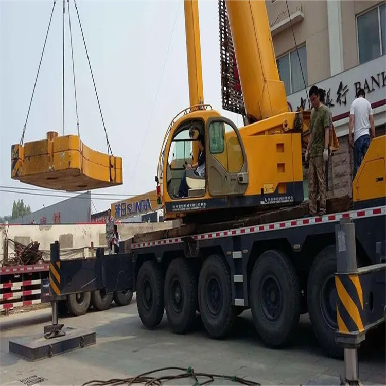 巴南当地吊车出租|机器吊装|75吨|工厂搬迁服务